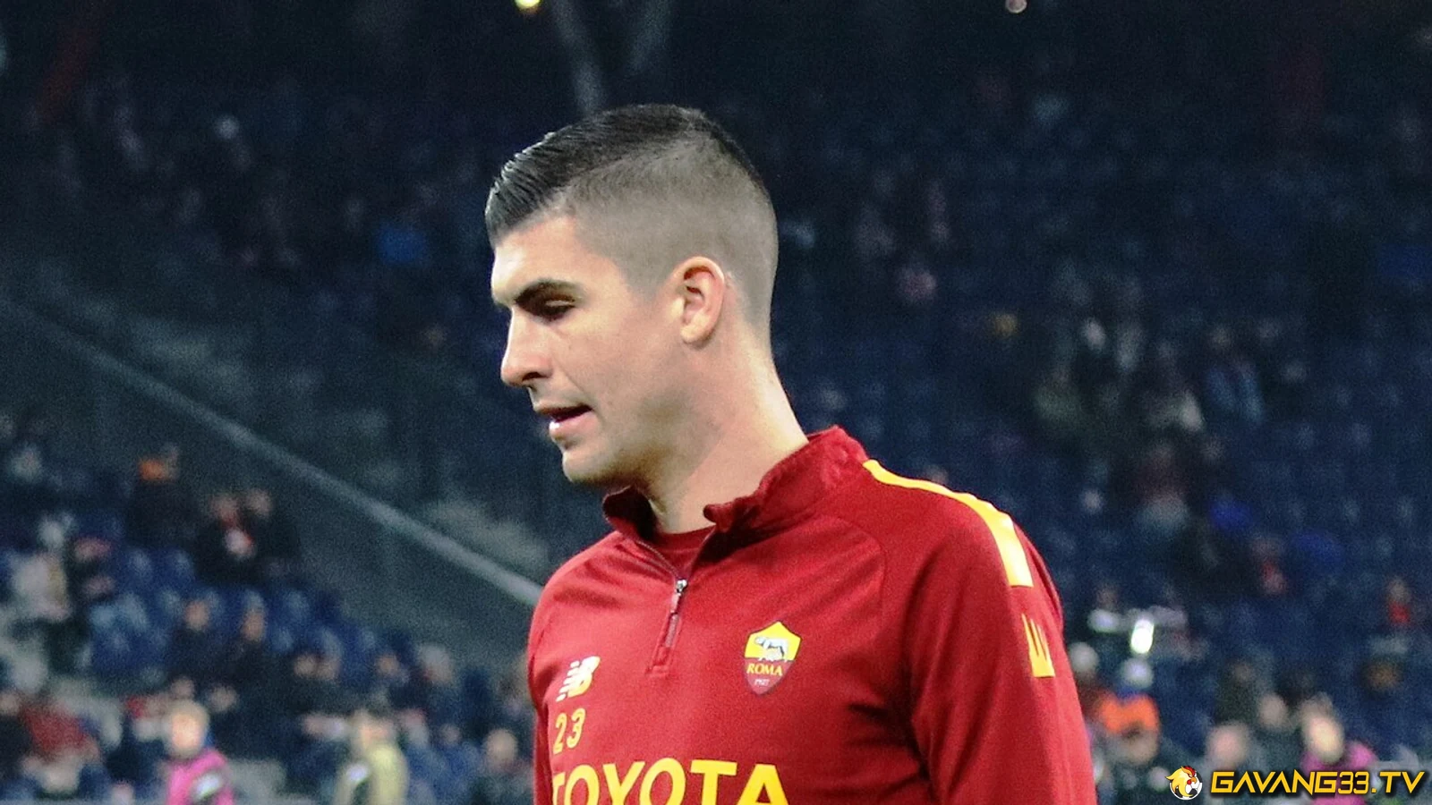 Các cầu thủ AS Roma trong ảnh tư liệu đội bóng